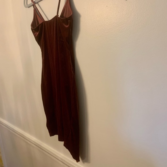 WINDSOR  velvet dreams asymmetrical mini dress NWT - Picture 7 of 7